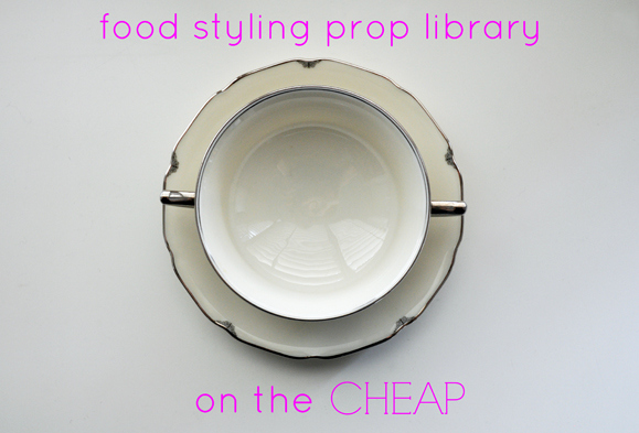 food styling prop library