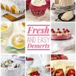 Fresh and easy dessert recipes that are sure to impress your family at your next meal! via http://lifeovereasy.com/